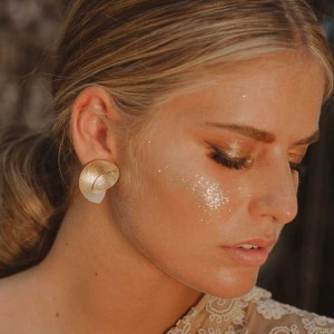 Pendientes dos hojas